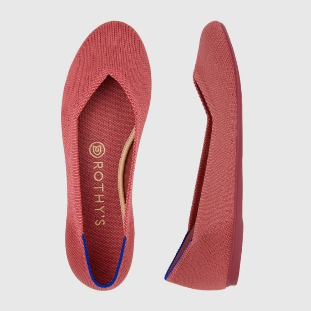 Like new ROTHYS retired Copper Round Toe Flats